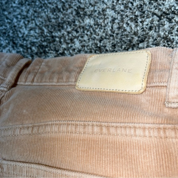 Everlane Pinkish Baby Cord High Rise Pants Petal 27 See Note - Picture 9 of 9